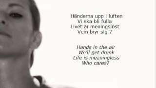 Petra Marklund  Händerna mot himlen English amp Swedish lyrics [upl. by Tristram]