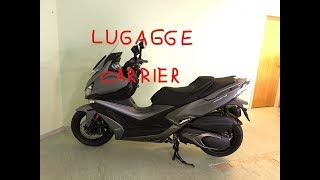 Kymco Xciting S 400i  How to mount the SHAD Luggage Carrier [upl. by Odravde237]