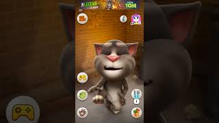 Talking tom cat 🐱🐈short talkingtom youtubeshorts india 2 [upl. by Timms]