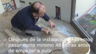 instalación de parquet [upl. by Norted]