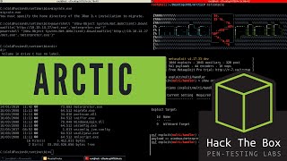 HackTheBox  Arctic  Walkthrough [upl. by Corabel]