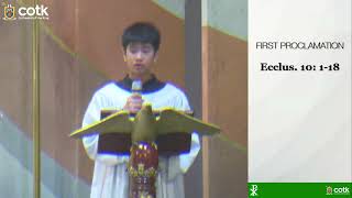 DAILY MORNING MASS  October 24 2024  29th Week in Ordinary Time [upl. by Ellevel]