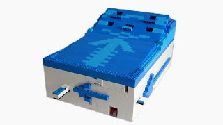 LEGO Skeeball Machine V8 AWESOME [upl. by Ehcnalb37]