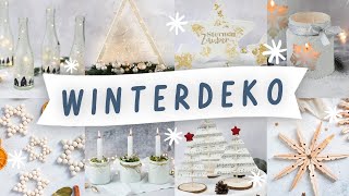 DIY WEIHNACHTSDEKO  Dekoration selbermachen einfache amp besondere Ideen für Weihnachten  TRYTRYTRY [upl. by Magdaia]