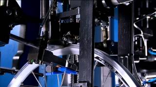 Bicycle wheel auto assembling machine [upl. by Mulry]