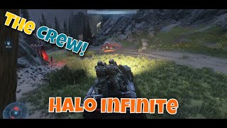 Halo Infinite  UNSC Crew and Master Chief vs Balkarus [upl. by Adnolor]