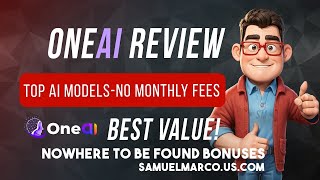 OneAI Review THE BEST AI Models in One Place 🔴 OneAI Review with Demo  Under 20  One AI Review [upl. by Newfeld]