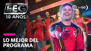 EEG 10 años Los combatientes festejaron el punto con la clásica canción HOY [upl. by Annim82]