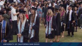 2018 All Campus Commencement  UC San Diego [upl. by Jahdal]