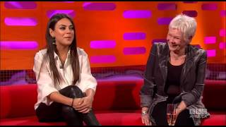 Mila Kunis on the Russian  Graham Norton Show  09 March 2013 [upl. by Mesics]