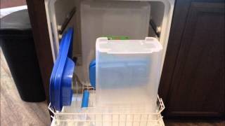 How to Remove the Top Rack of a Dishwasher [upl. by Yanaton]