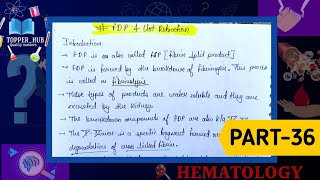 Fibrinogen degradation products  Clot retraction  Fibrinolysis  Ddimer  FDP [upl. by Janeta]