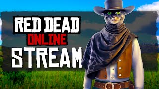 Chilling in Red Dead Online🐱 Stream [upl. by Alba]