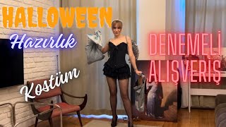 Halloween Hazırlık ve Denemeli Alışveriş🧡 [upl. by Akirehc]