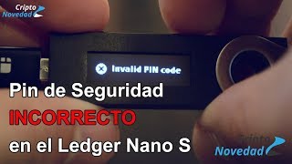 Qué sucede si perdemos o nos roban el Ledger Nano S [upl. by Belanger]