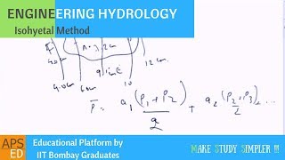 Isohyetal Method to Calculate Mean Precipitation  Engineering Hydrology [upl. by Joseph]