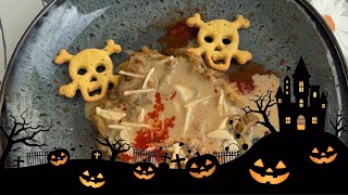 Halloween Essen Zombie Hirn u TotenkopfCracker selber machen food ideas zombie prank [upl. by Lonnie96]