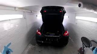 How to remove replace rear lights PORSCHE PANAMERA 4 step by step [upl. by Danielle]