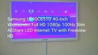 Samsung UE40C6510 40inch LED TV Wall Mounted [upl. by Ahseila]