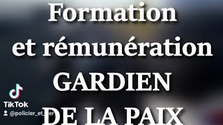 La formation et la rémunération dun gardien de la paix  Série GPX  Ep 3 [upl. by Fates]