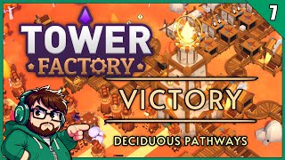 Victory on Deciduous Pathways 🏆🌳  Tower Factory Ep 7 [upl. by Lance]