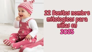 Bonitos nombre mitológicos para niñas 2025 babygirl mitológico nombresbonitos nombresparaniñas [upl. by Tatman437]