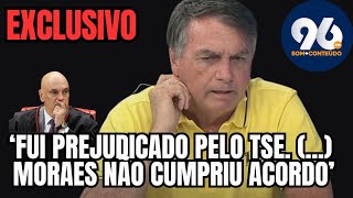 Bolsonaro afirma que foi prejudicado e revela que Moraes não cumpriu acordo [upl. by Heng]