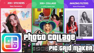 Getting Started With Photo Collage  Pic Grid Maker Apps [upl. by Trauts]