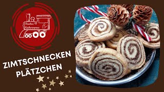 🐌 ZIMTSCHNECKEN  PLÄTZCHEN  schnell unkompliziert und sowas von lecker [upl. by Aloke186]