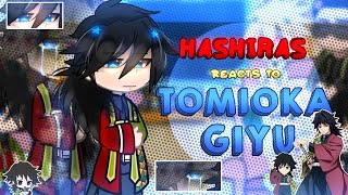 Hashiras Reacts To Tomioka Giyuu  MANGA SPOILERS 𝗚𝗖𝗥𝗩 29  𝗞𝗡𝗬  𝗕𝘆 𝗺𝗼𝗰𝗵𝗶𝗶シ︎ [upl. by Spanjian]