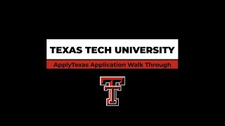 ApplyTexas Application Walk Through [upl. by Polky132]