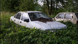 Starting Opel Vectra A 20i After 7 Years  Test Drive [upl. by Melosa310]