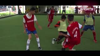 Sports Coverage inter school junior futsal tournament2075 Action Sports [upl. by Arannahs]