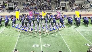 C E King High School Pantherettes  Field Pom September 22 2023 [upl. by Malliw]