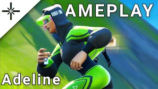 LEAKED quotAdelinequot Fortnite Skin Gameplay With quotAngular Chicquot Back Bling [upl. by Cynthy57]