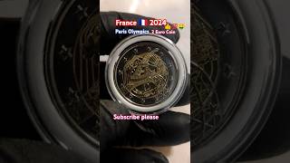 2 Euro Coin France 🇫🇷 2024 Rare and collectable 🤑 coin2eurocoin ytshorts [upl. by Eeliak]