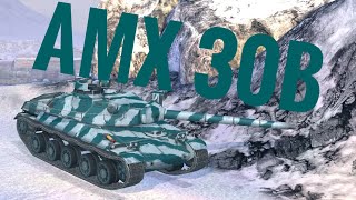 WOTB  AMX 30B gameplay [upl. by Enirok]