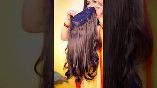 Hair extensions hack  tips for Upcoming Festival karwachauth ❤️ [upl. by Ariad]