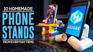 DIY Phone Stands From Household Items [upl. by Shermie]