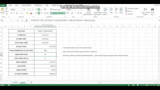 İhbar Tazminatı Hesaplama Excel 2017 [upl. by Limoli]