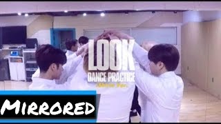 Mirrored GOT7  quotLookquot DANCE PRACTICE VIDEO [upl. by Nirtiac]