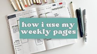 How I am planning my weeks in the Hobonichi Cousin [upl. by Innob]