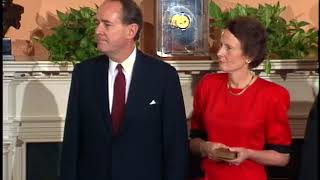 President Reagans Remarks at Richard Thornburghs Swearingin on August 12 1988 [upl. by Charil643]