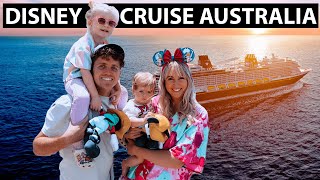 Our Families First DISNEY CRUISE in Australia [upl. by Elocyn201]