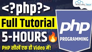 PHP Tutorial for Beginners  Full Course to Learn What is PHP in Hindi With Projects [upl. by Etnauq366]