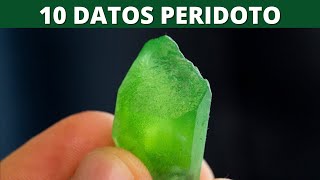 10 DATOS INTERESANTES DE LA PIEDRA PERIDOTO [upl. by Ayital]