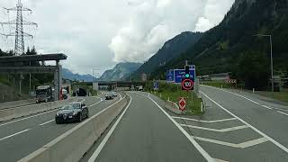 Arlberg Road TunnelInntal Autobahn A12 Austria [upl. by Onstad]