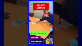 Janitorial Jobs No Experience Required [upl. by Gnni551]