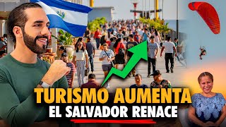 El Salvador rompe récord en Turismo 🔥 El país se ha vuelto más atractivo por la seguridad y belleza [upl. by Salbu]