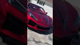 2024 Corvette C8 Z06 Convertible  Red Mist with Red Interior [upl. by Orbadiah]